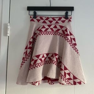 Maje high waist skirt.